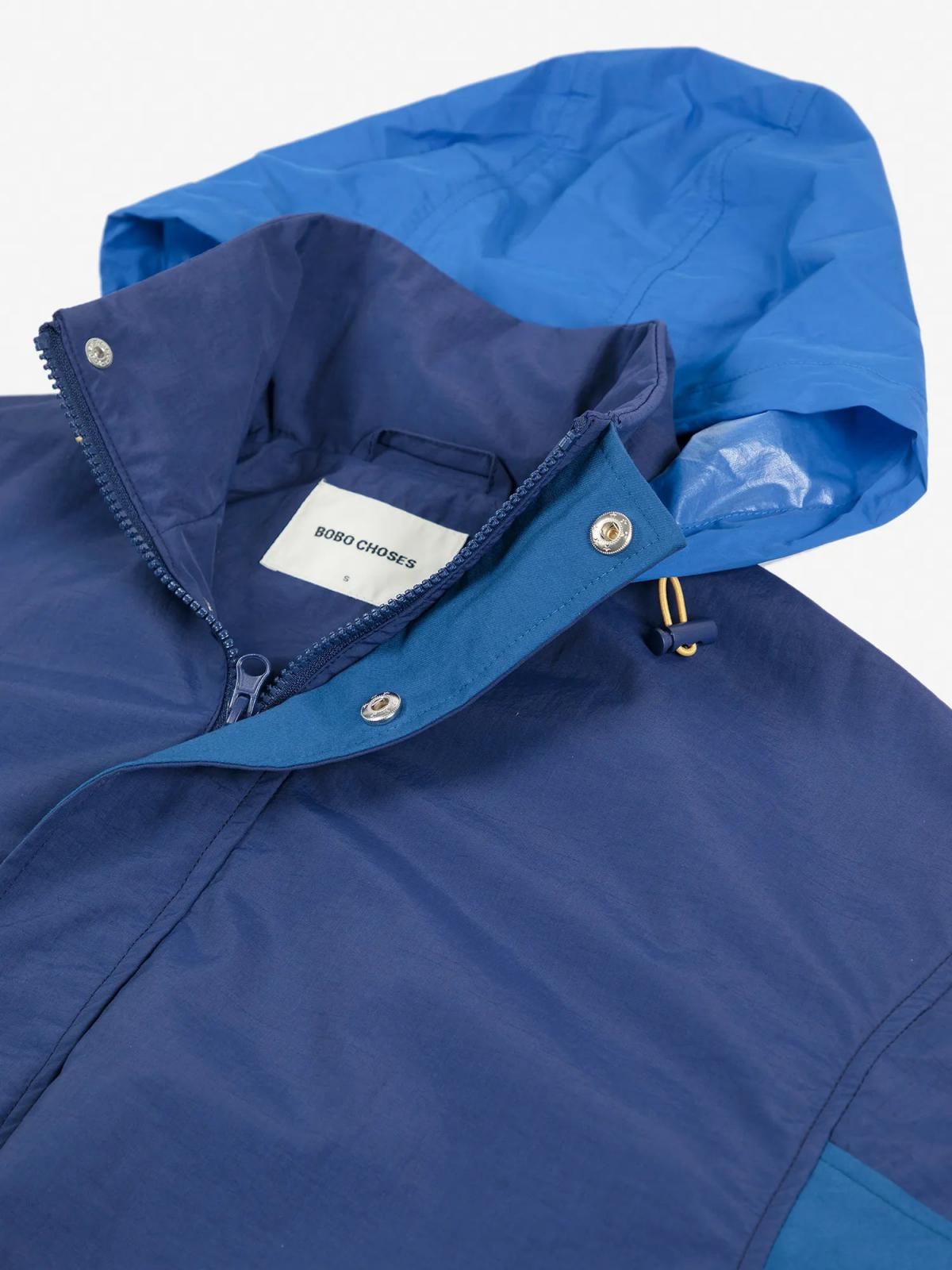 보보쇼즈 테크니컬 오버핏 블루 바람막이 재킷 B225AD081 ONE COLOR - 상세 이미지 4