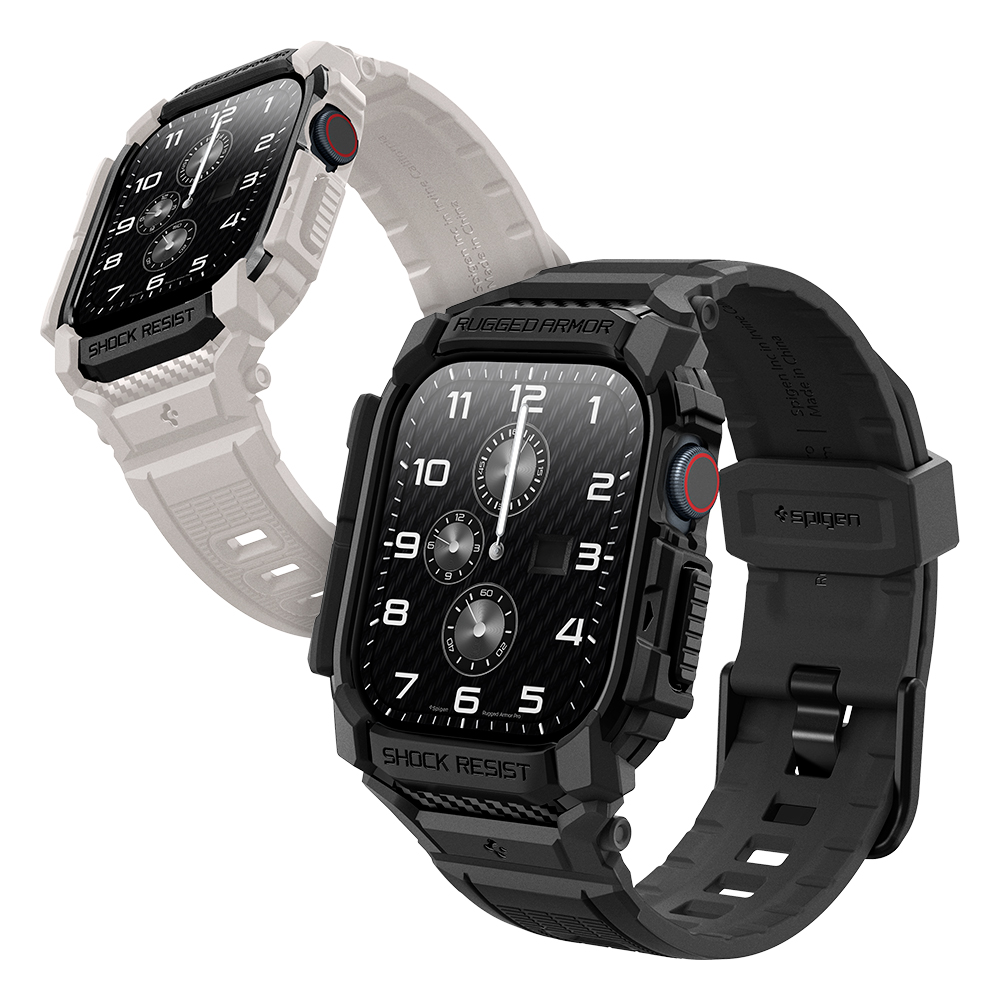 애플워치11 10 스트랩 일체형 케이스 보호 범퍼 러기드아머 프로