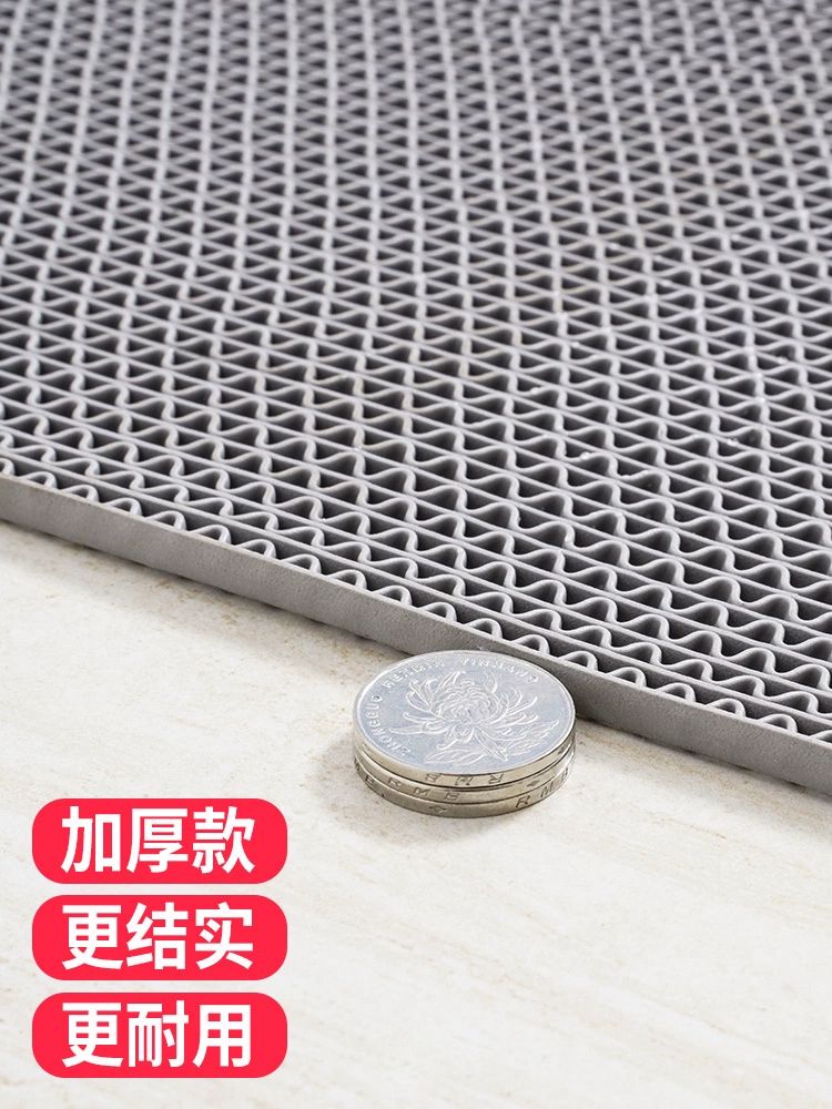 논슬립매트 수영장 욕실 주방 깔판 미끄럼방지 화장실 그레이 5.5mm 두꺼운 버전 0.9m 너비x0.6m 길이 - 상세 이미지 5