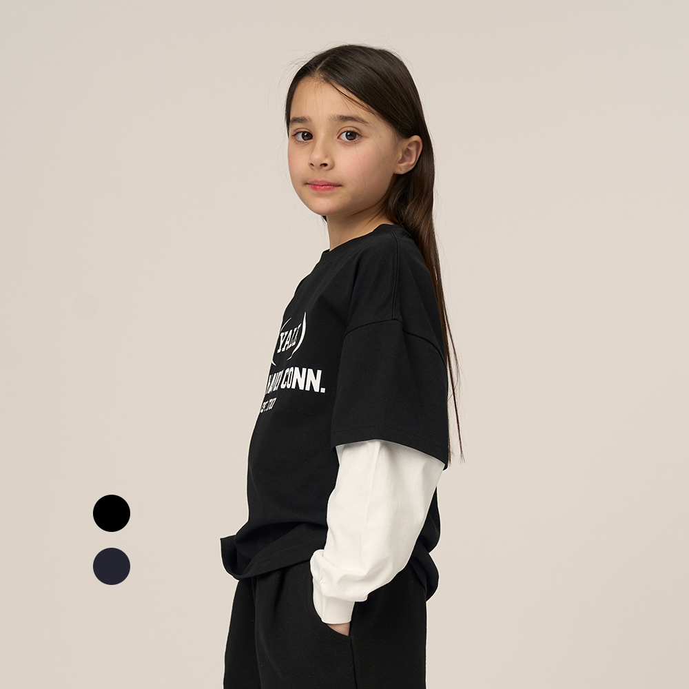 예일키즈 긴팔 상의 레이어드 긴팔티셔츠 A5S002