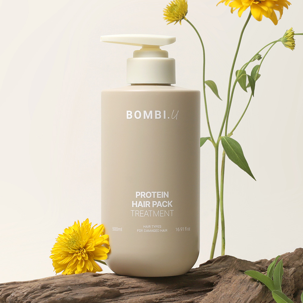 봄비유 판테놀 LPP 단백질 트리트먼트 미용실 극손상모 두피케어 헤어팩 500ml, 4개 이미지 3