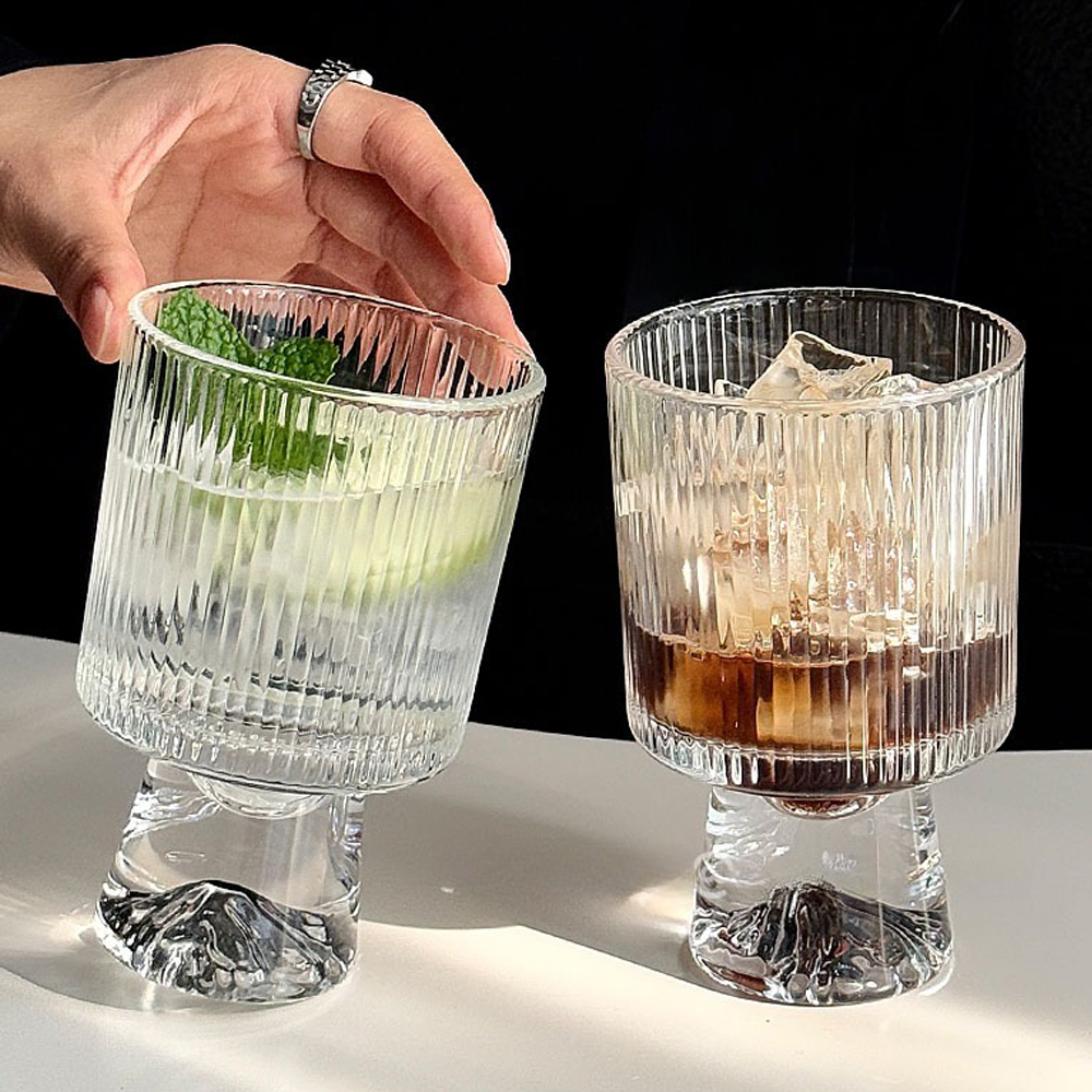 델리 클래식 유리컵 340ml, 1개, 스노우 라인 - 상세 이미지 3