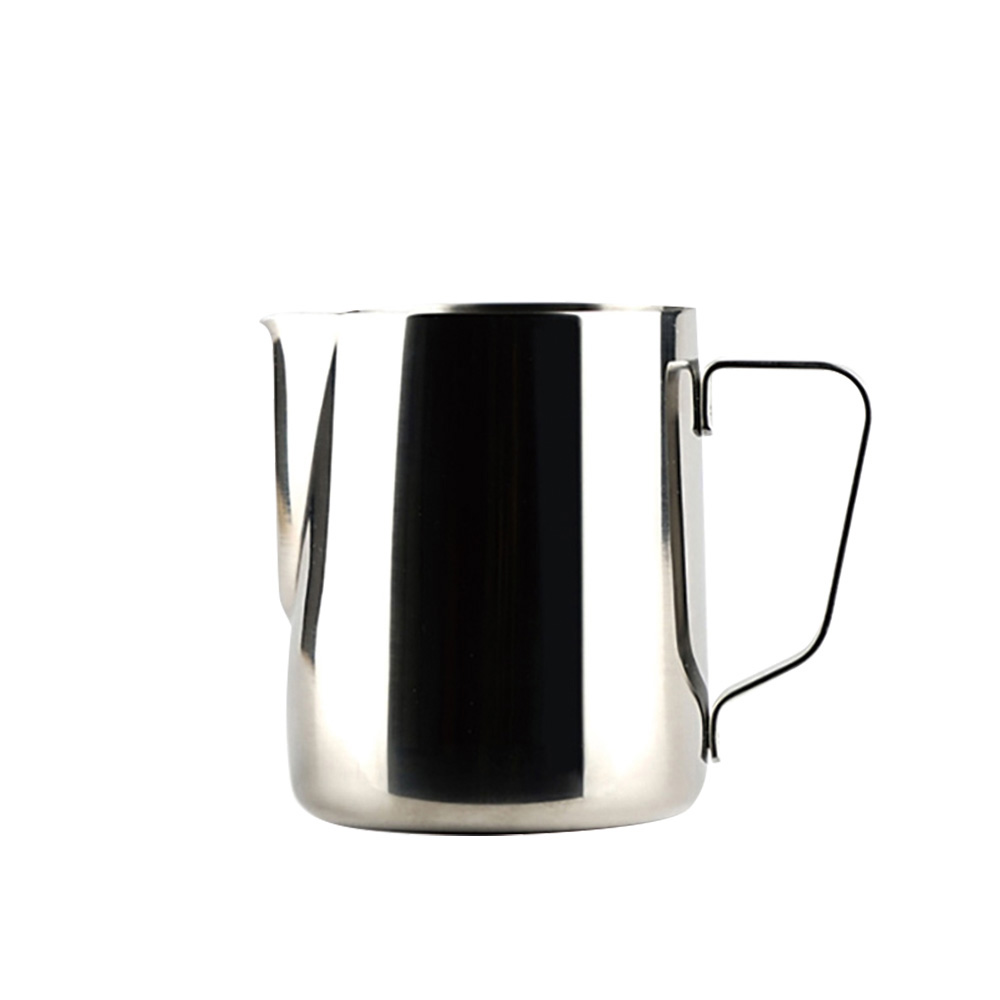 플랜잇 우유 스팀피처 눈금형 밀크저그 우유거품기 350ml