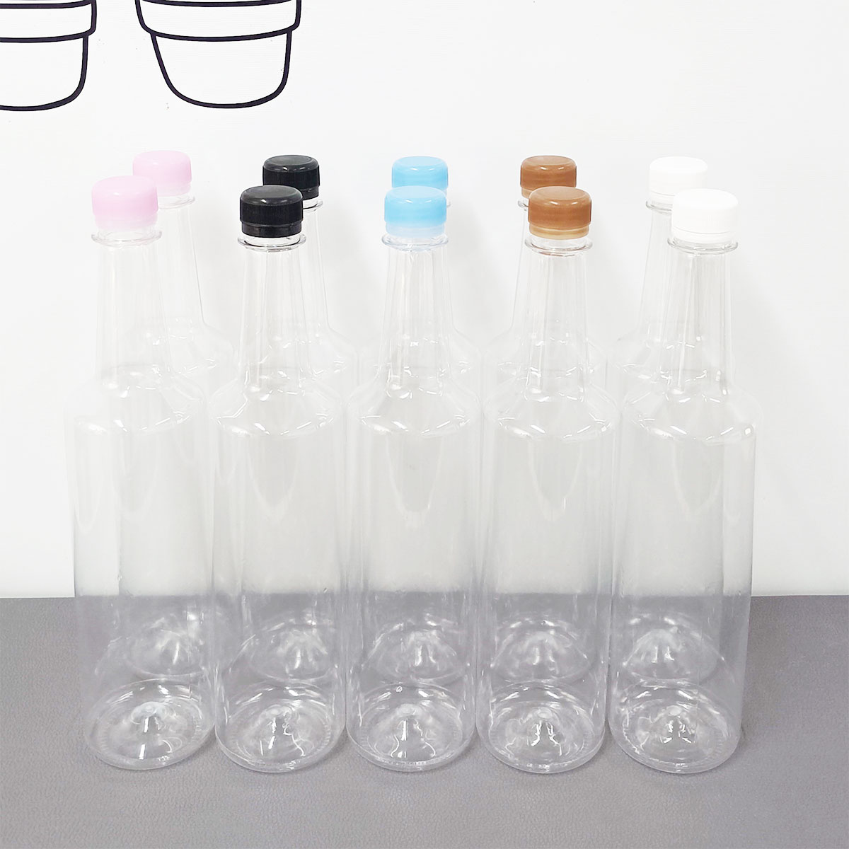 막걸리병 내압 750ml 750미리 A타입 10개 막걸리용기 와인 맥주 페트병 28파이 - 상세 이미지 3