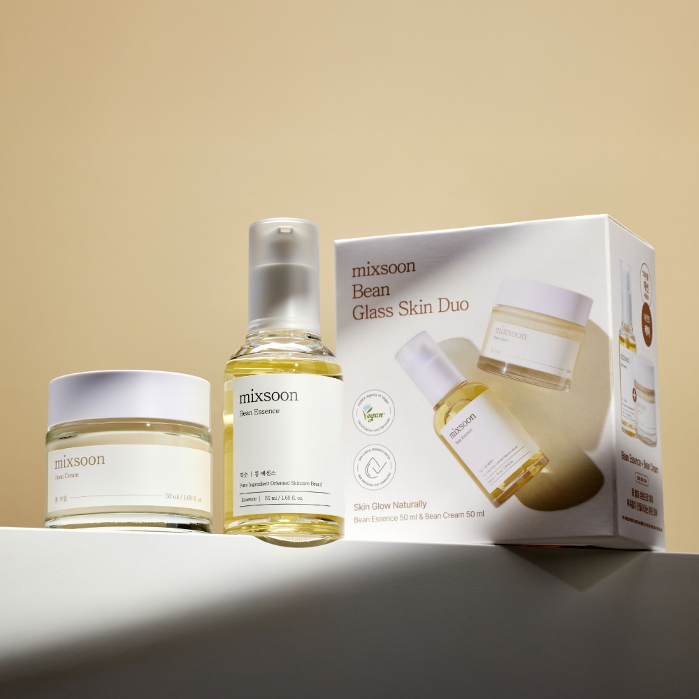 믹순 발효콩 광채 2종 기획세트(콩 에센스 50ml + 콩 크림 50ml)