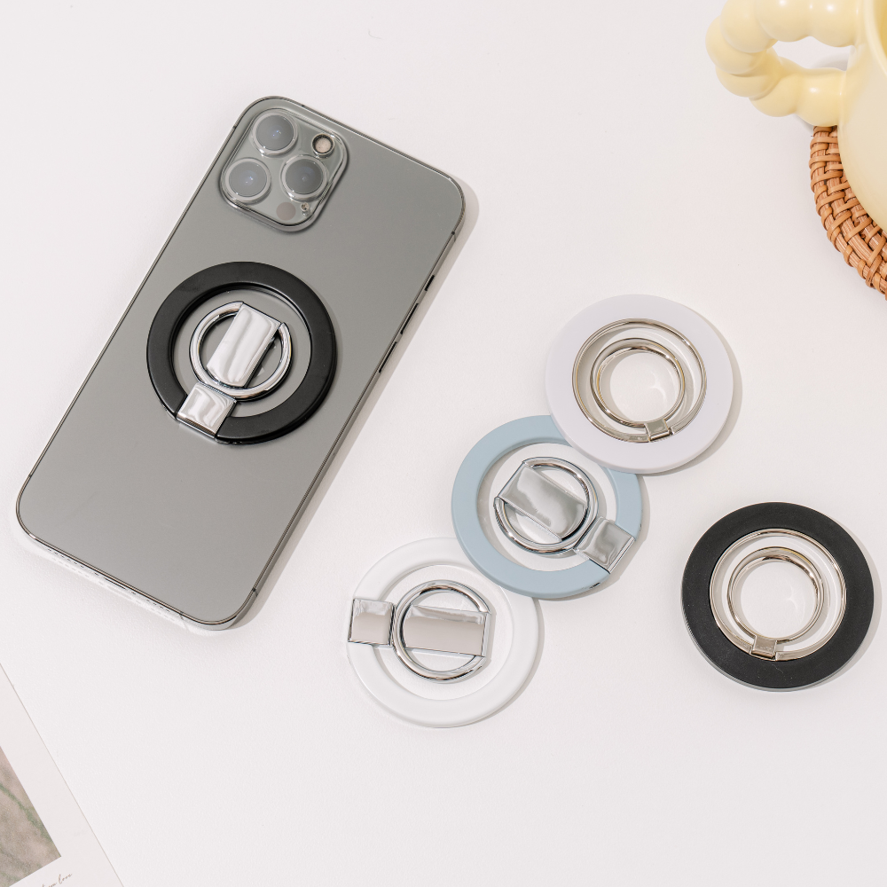 초강력자력 아이푸룸 맥세이프 그립톡 핑거링 거치대 스마트톡 아이폰 갤럭시
