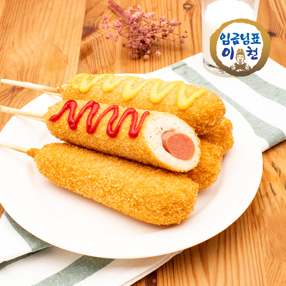 [1+1] 임금님표 이천쌀 핫도그 모짜 치즈 냉동핫도그 옛날 크리스피 휴게소 아이간식 - 상세 이미지 2
