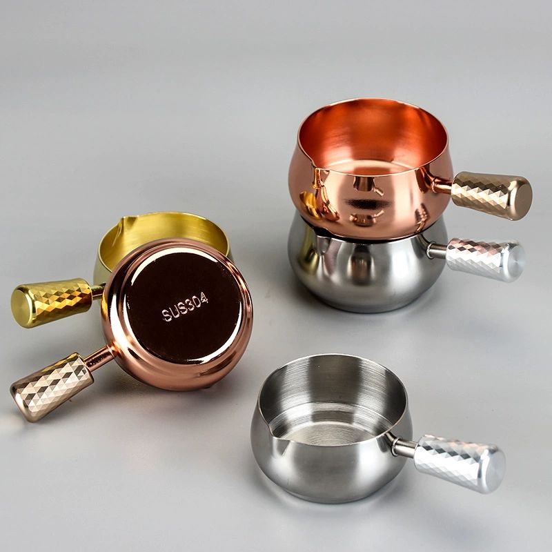 스텐 샷잔 소스컵 접시 소스 음식점 스테인리스 대형 100ml 드럼형 접시 실버 - 상세 이미지 2