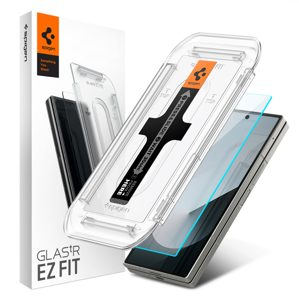 슈피겐 갤럭시 고투명 강화유리 액정필름 글라스tR 이지핏 갤럭시Z 폴드6, 2매입