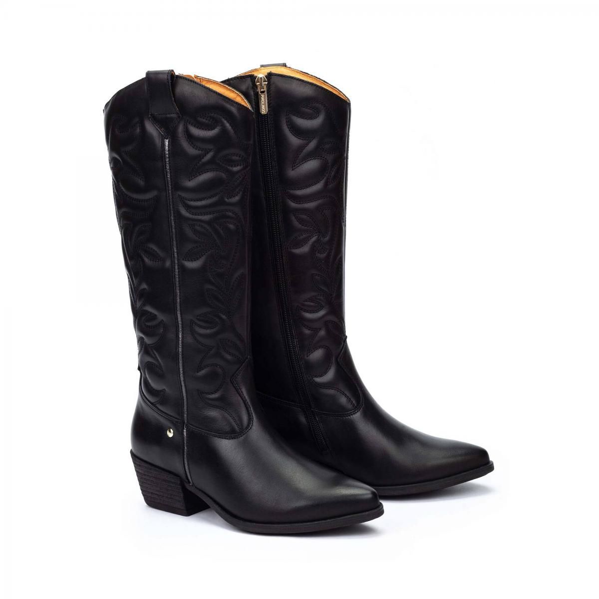 피콜리노스 웨스턴 블랙 롱부츠 VERGEL W5Z-9769C1 BLACK 이미지 6