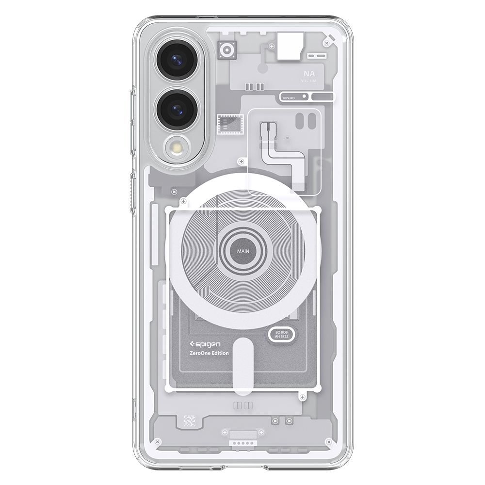 슈피겐 갤럭시 맥세이프 케이스 울트라하이브리드맥핏 제로원 화이트, 갤럭시S25 엣지