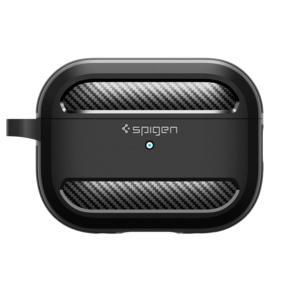 슈피겐 에어팟 프로2 케이스 러기드아머 장착 이미지