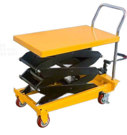 하이리프트 미션 자키 하이 테이블 운반차 지게차 차량용 브래킷 유압식 스탠드