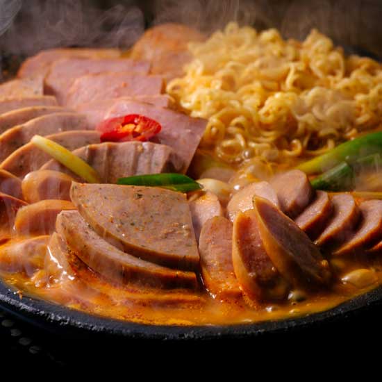 (2+2) 햄듬뿍 부대찌개 600g 4팩 - 상세 이미지 3
