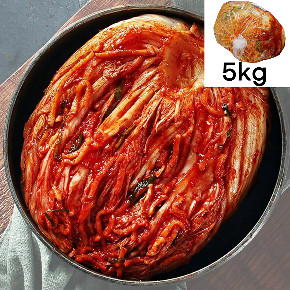 주문접수 당일생산 서울식 국내산 포기 배추김치 맛있는 김치주문 고랭지 아삭한 5kg, 1개 - 메인 이미지