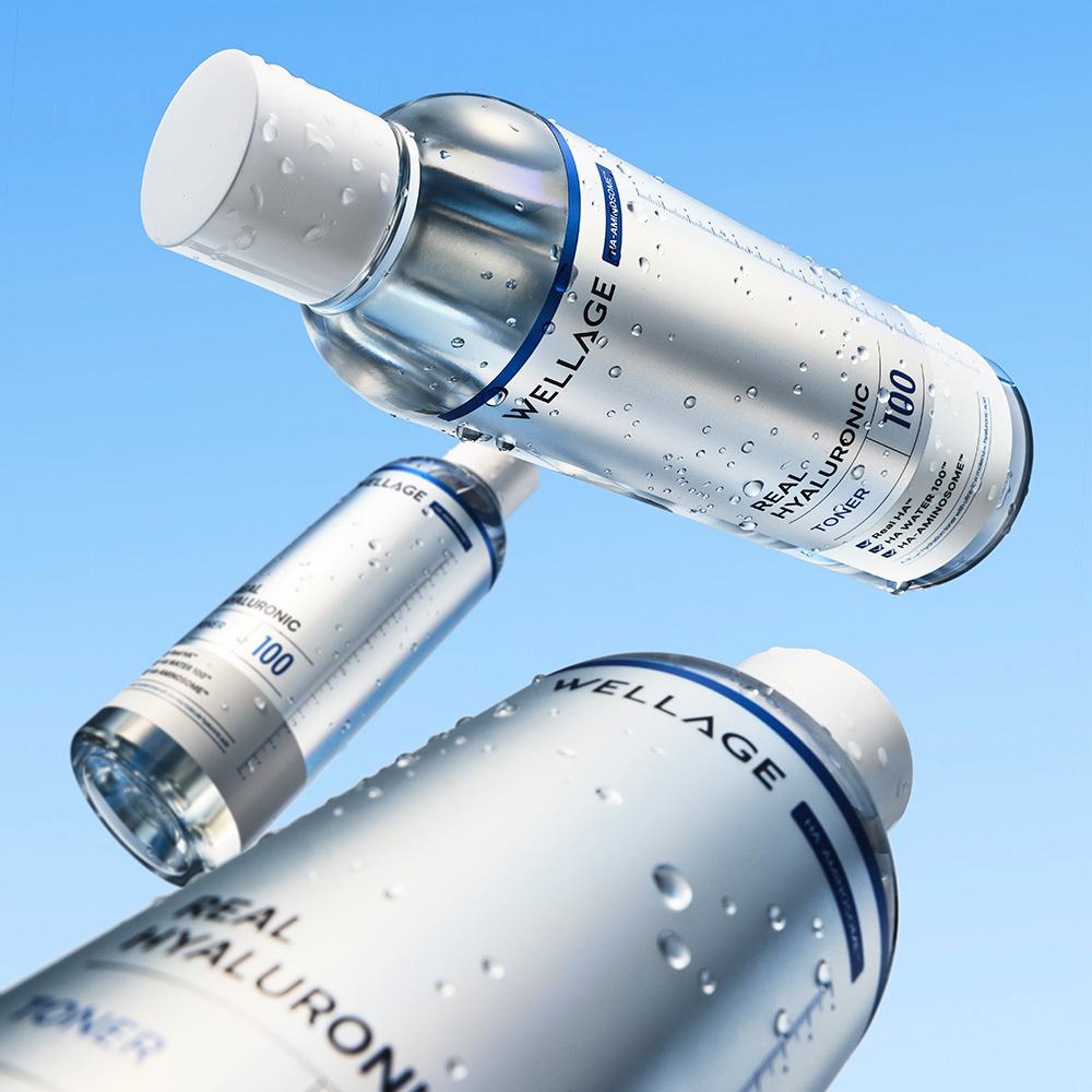 웰라쥬 리얼 히알루로닉 100 토너 500ml, 1개 상품 이미지