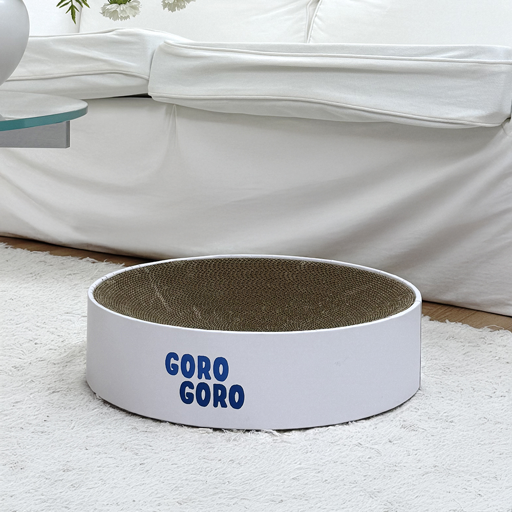 고로고로 고양이 원형 스크래쳐 대형 써클