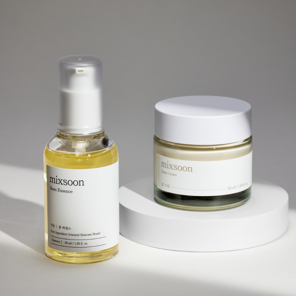 믹순 발효콩 광채 2종 기획세트(콩 에센스 50ml + 콩 크림 50ml)