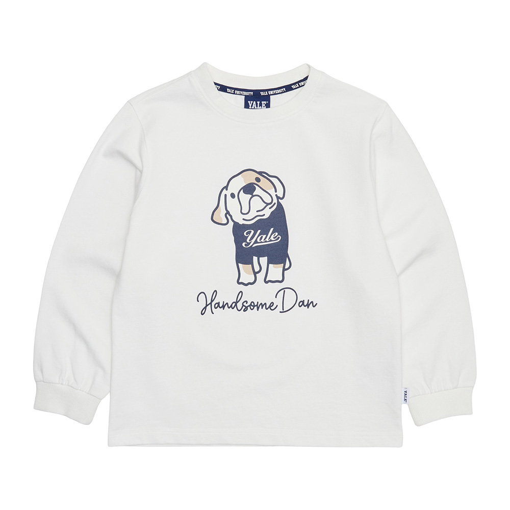 예일키즈 마크 긴팔 티셔츠 A5S005 - 상세 이미지 5