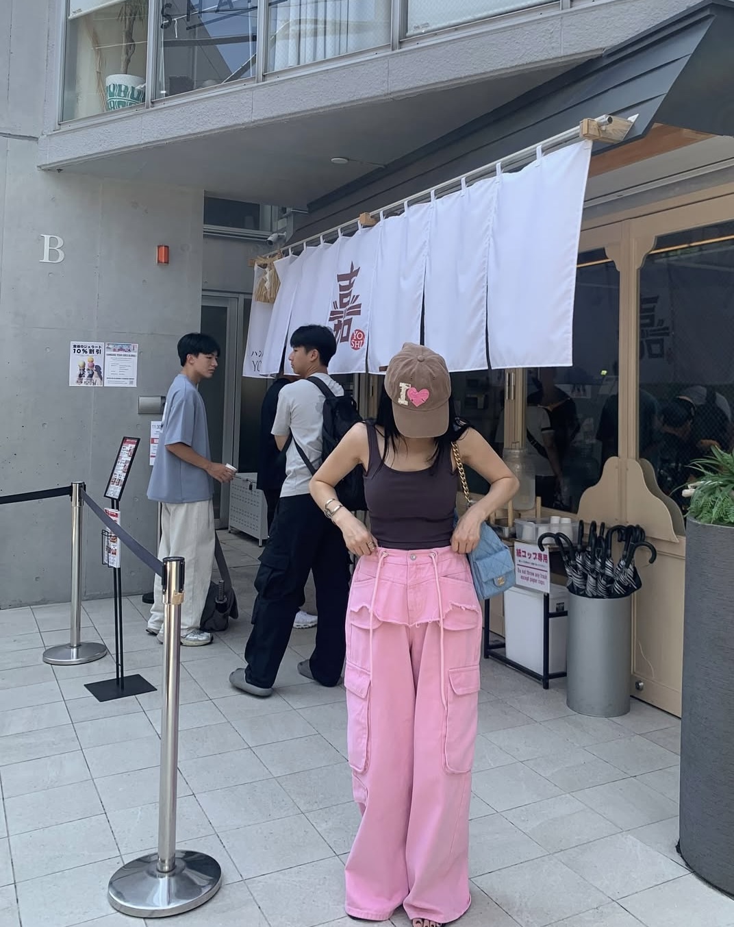 바이플로우 컬러 코튼 카고 데님 여성 와이드 팬츠 - 상세 이미지 3