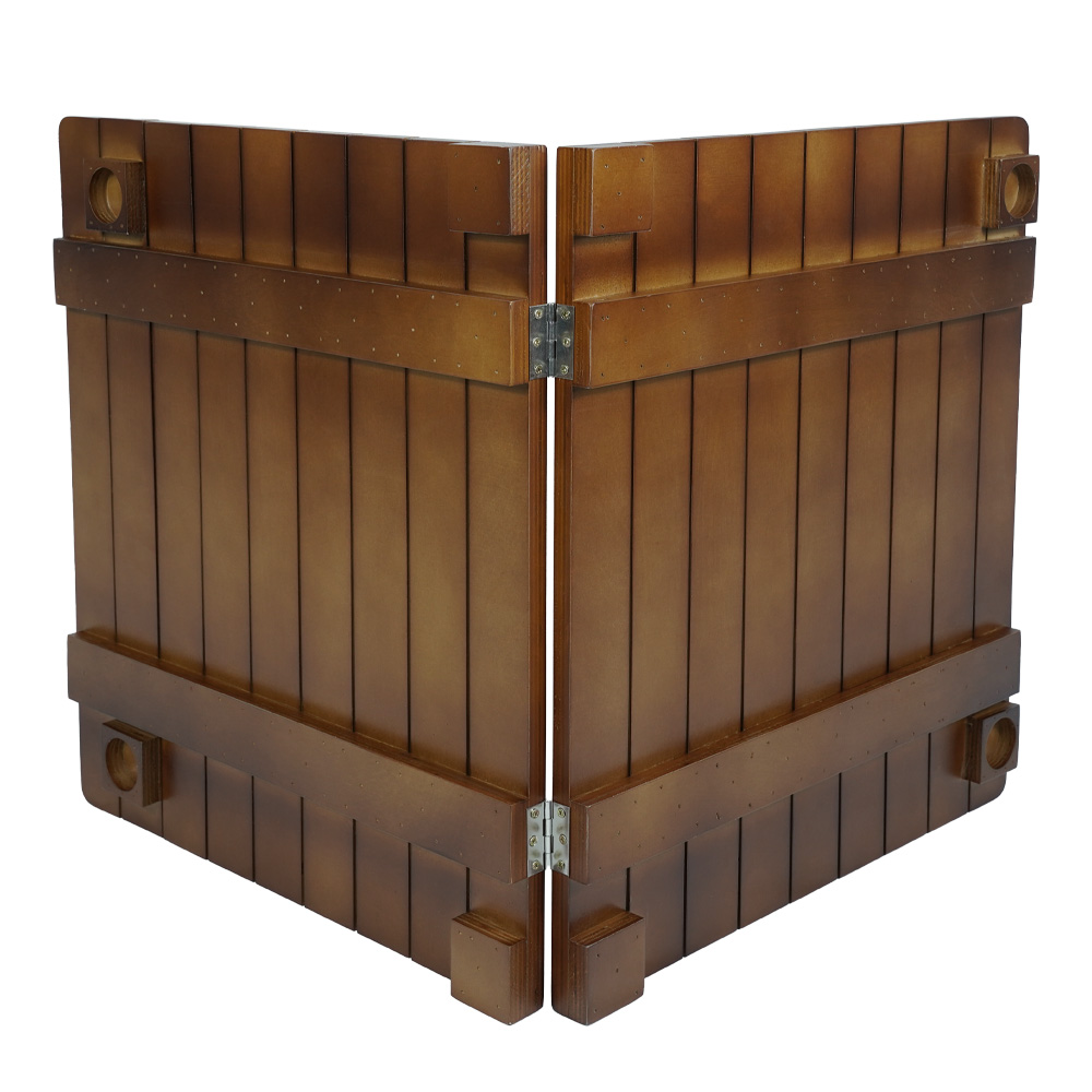 원스위크라이프 캠핑 웨건 카트 수레 접이식 폴딩 원목 우드 상판 테이블