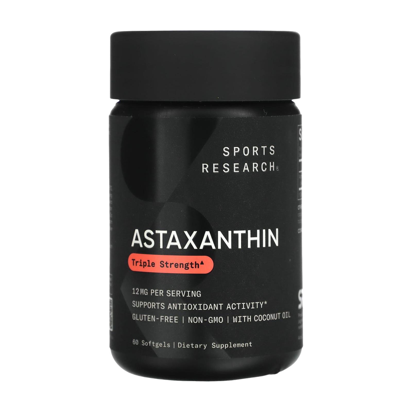 스포츠리서치 아스타잔틴 12mg Astaxanthin 60정 (2개) - 상세 이미지 2