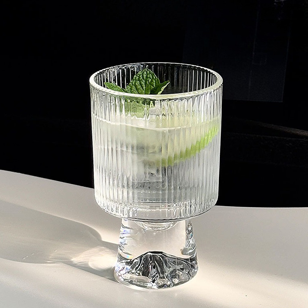 델리 클래식 유리컵 340ml, 1개, 스노우 라인 - 상세 이미지 4