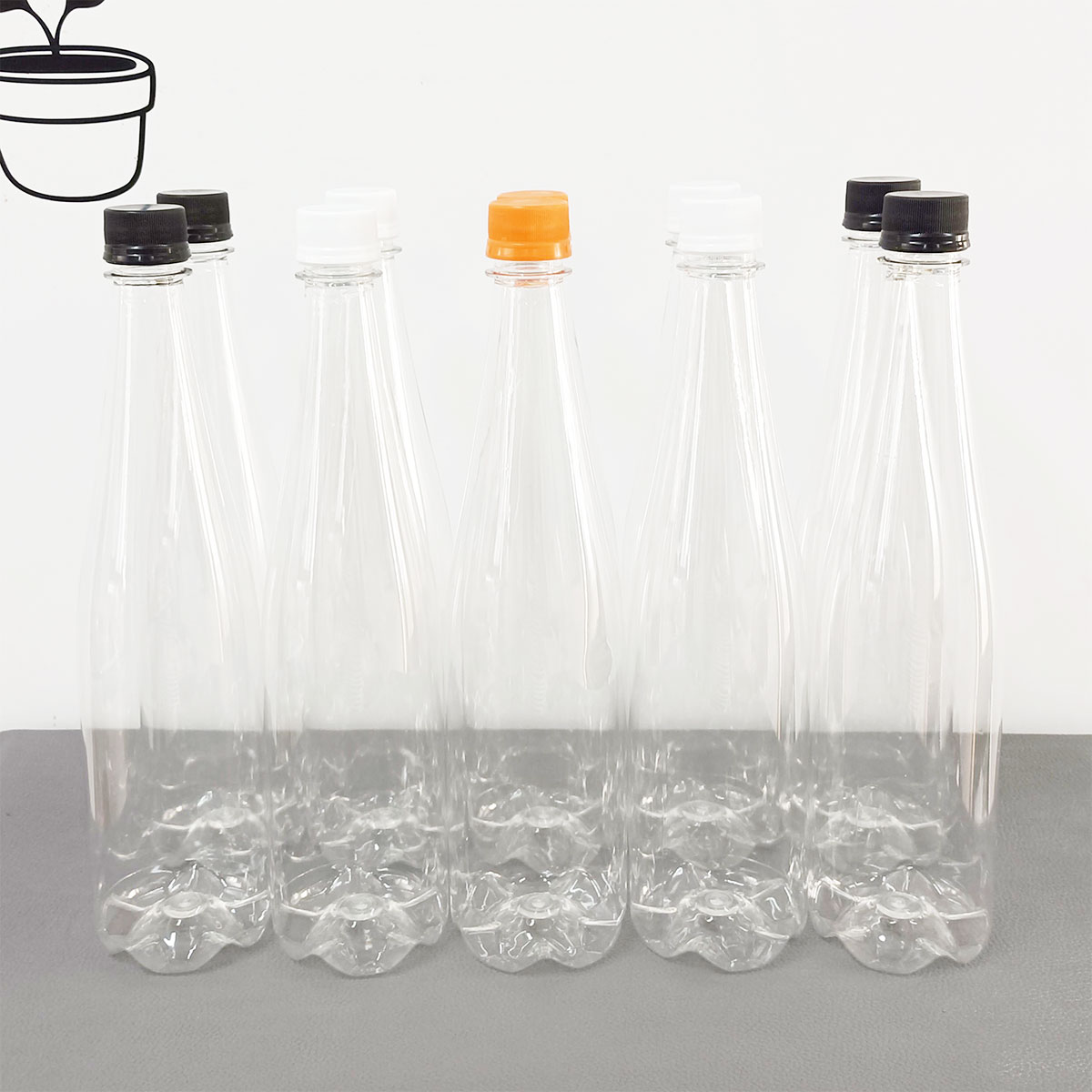 막걸리병 내압 750ml 750미리 C타입 10개 막걸리용기 와인 맥주 페트병 28파이 - 상세 이미지 3