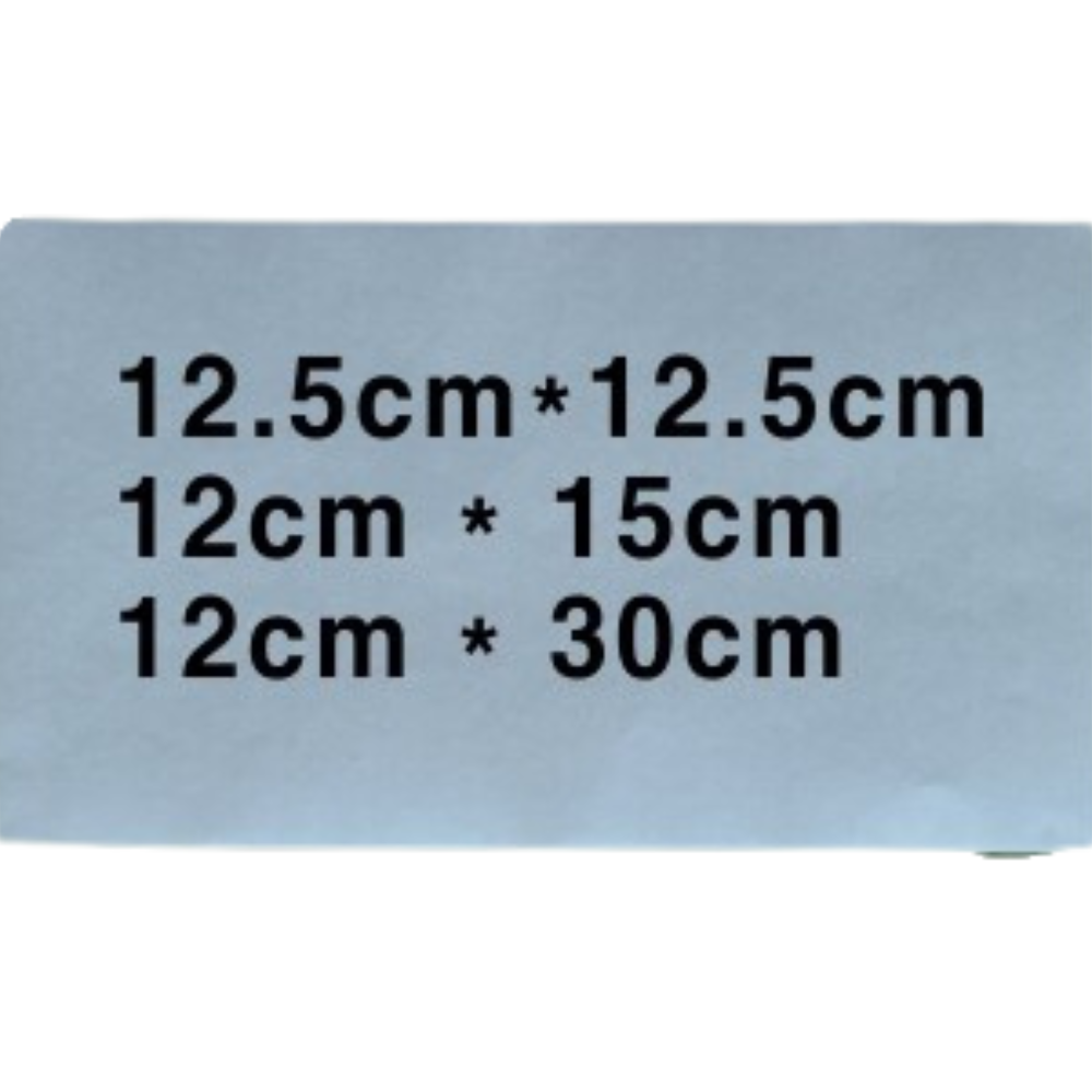 주문제작 화이트 종이호일 대용량 오븐용 내유지 베이킹 페이퍼12.5cm X 12.5cm 12cm X 15cm 6,12cm X 30cm - 상품 이미지
