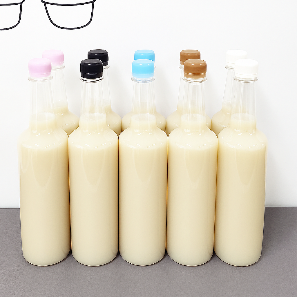 막걸리병 내압 750ml 750미리 A타입 10개 막걸리용기 와인 맥주 페트병 28파이 - 상품 이미지