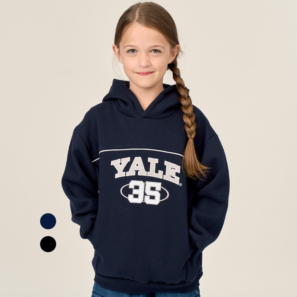 예일키즈 빅 후드 기모 티셔츠_A4W001