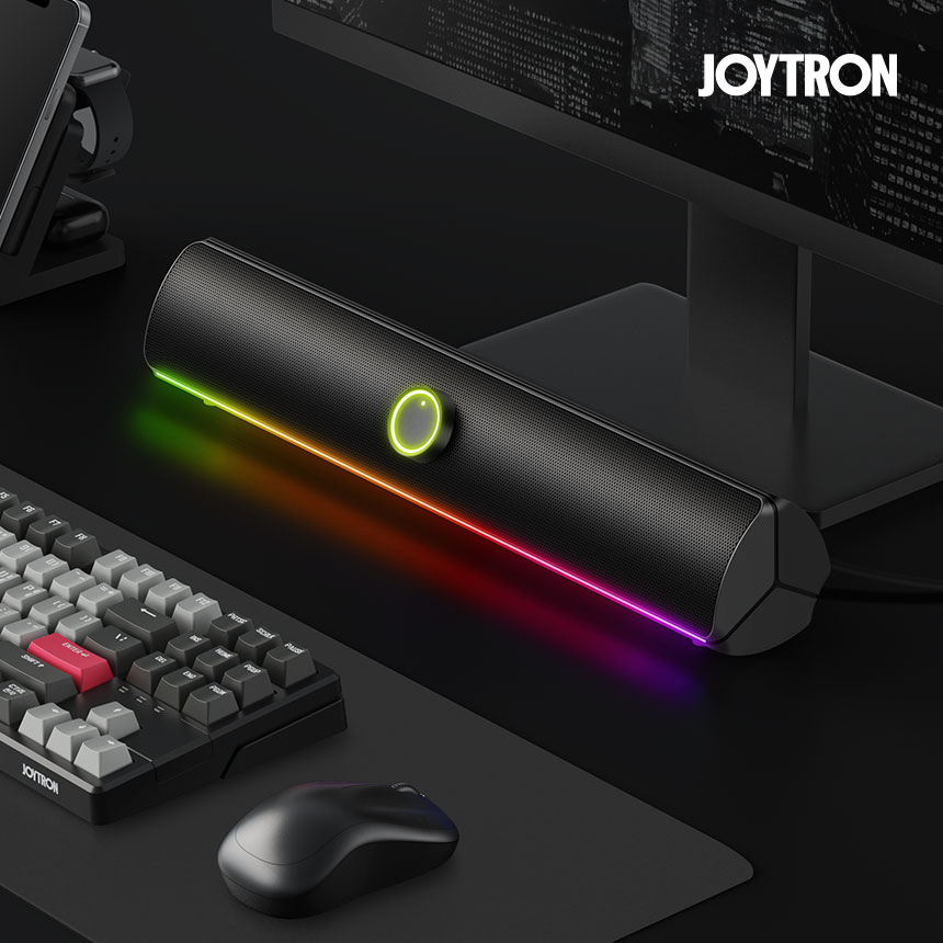 조이트론 USB 스피커 컴퓨터 PC 블루투스 사운드바 JBS70 - 상품 이미지