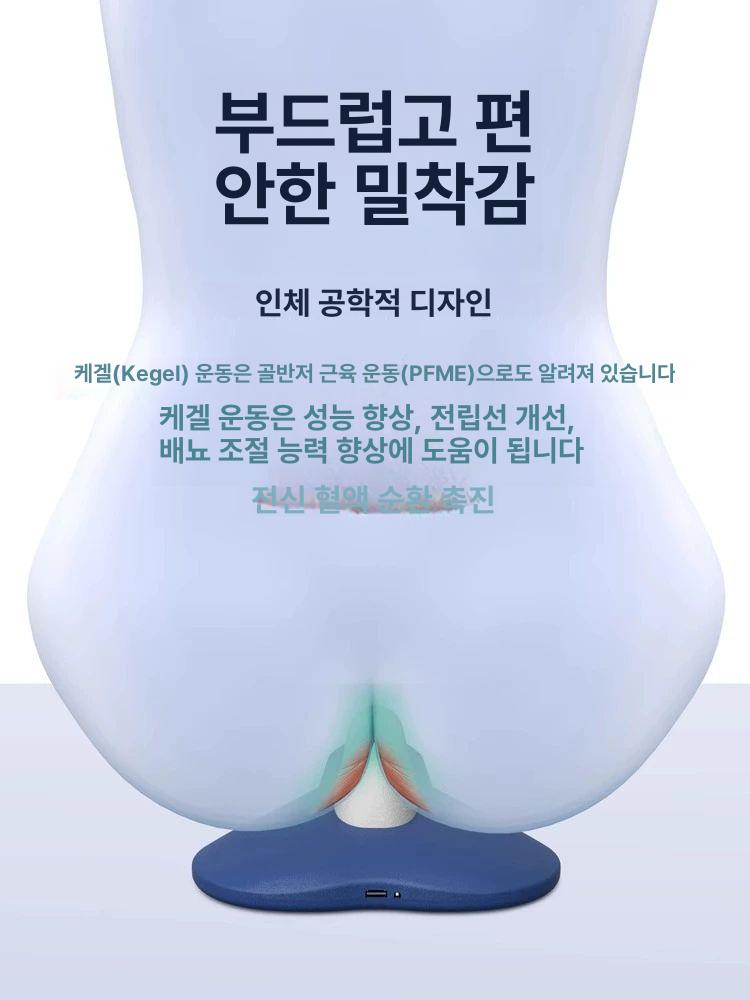 지능형 전립선 마사지기 케겔 운동 전기 근육 트레이너 상점 추천 대다수 선택 블루 3.0 - 상세 이미지 2