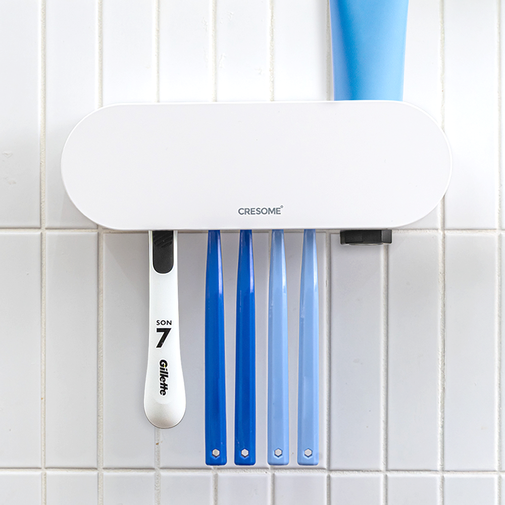 칫솔살균기 가정용 자동살균 히팅 건조 유선 벽걸이형 크리썸