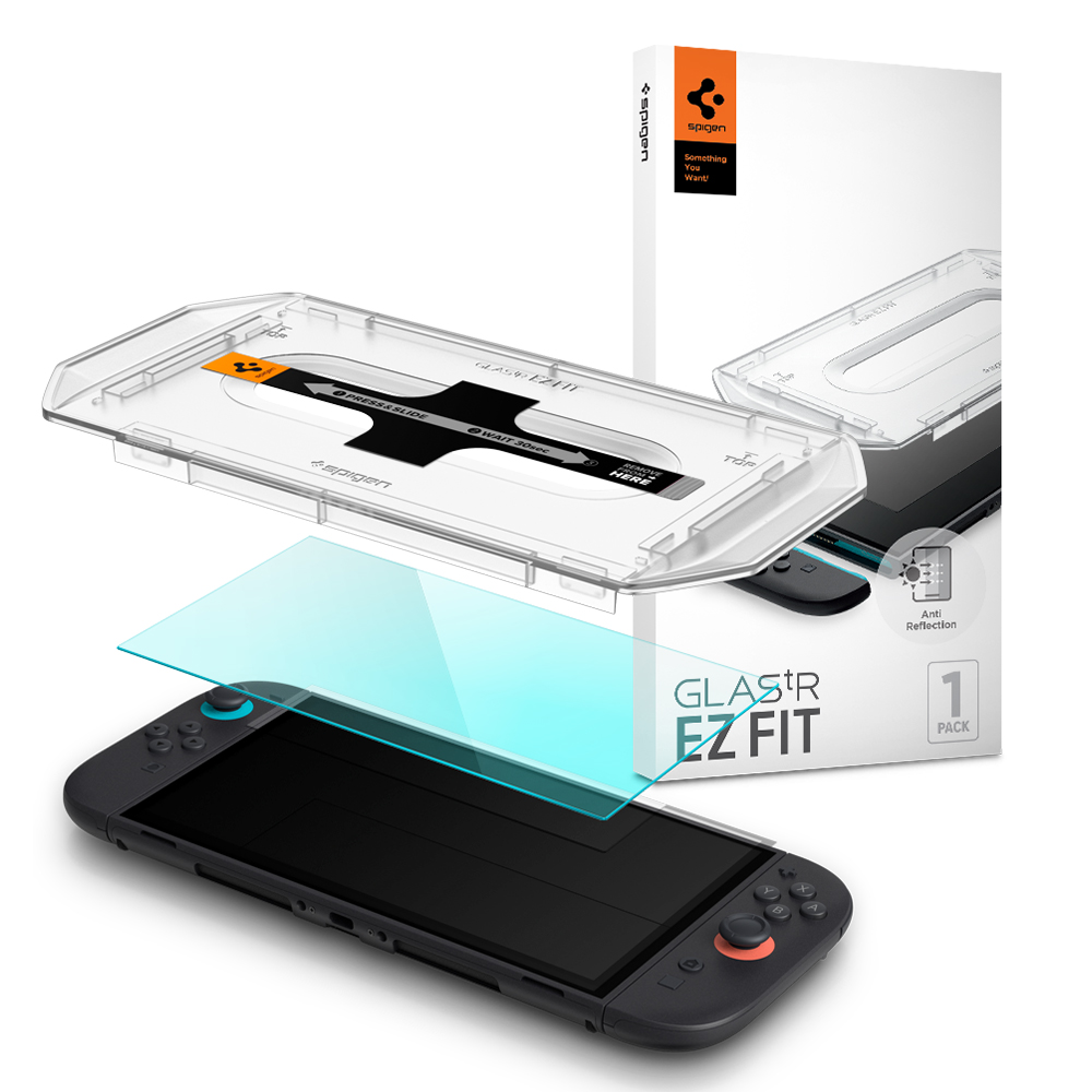 닌텐도 스위치2 저반사 강화유리 액정 보호 필름 글라스tR 이지핏AR