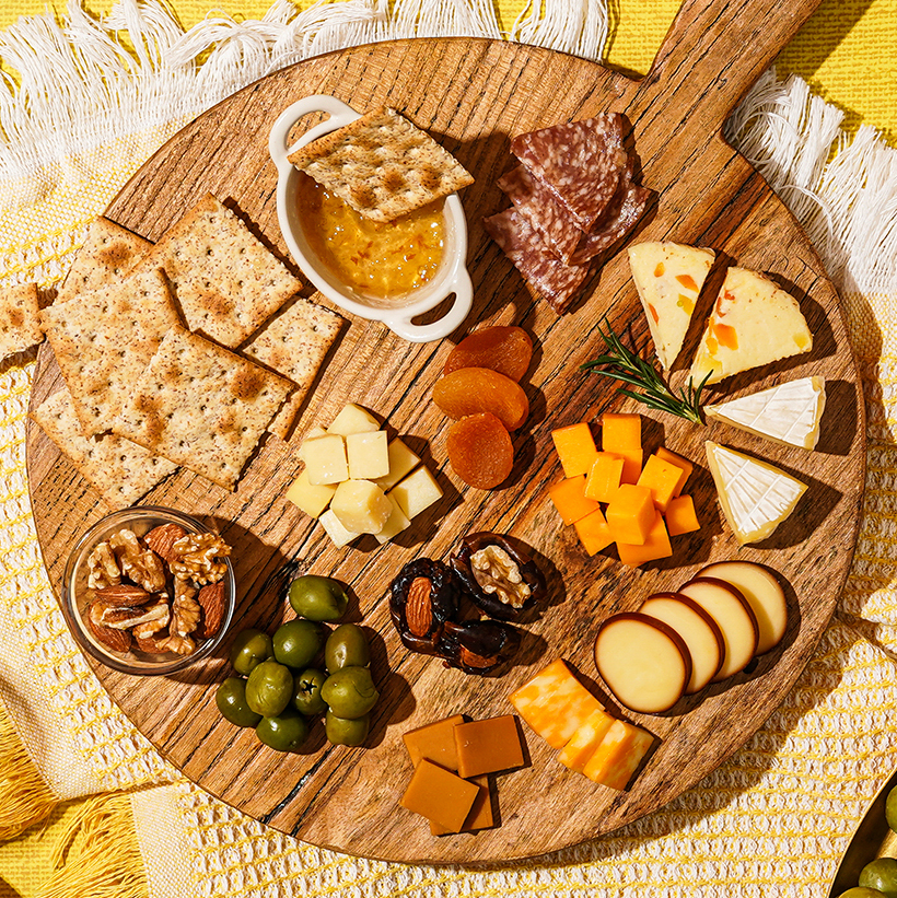 14종 베이직 치즈플래터 와인안주 샤퀴테리 (캠핑 파티 케이터링 위스키 선물 세트)