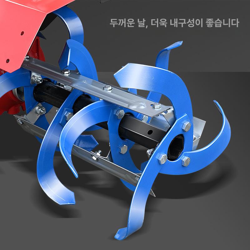 감자 수확기 베토기 밭갈이 쟁기 고구마 캐는 단품 2개 32축-고무 바퀴 - 상세 이미지 4
