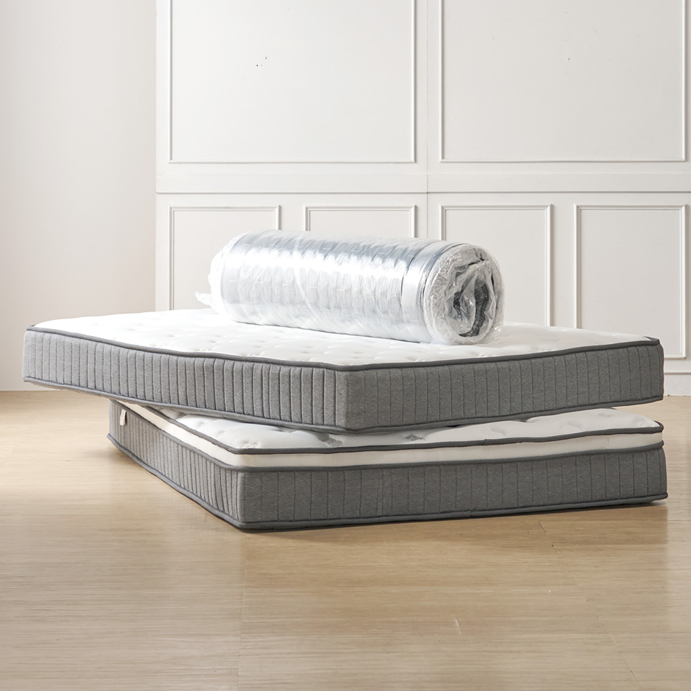 실루나 침대 매트리스 바닥 수면매트 포켓스프링 롤팩 20cm, SS(슈퍼싱글)1100, 미디엄소프트