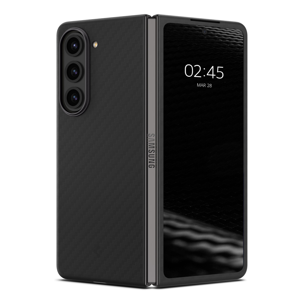 갤럭시 케이스 초슬림 카본 에어스킨 아라미드 블랙, 갤럭시Z 폴드5 - 상세 이미지 3