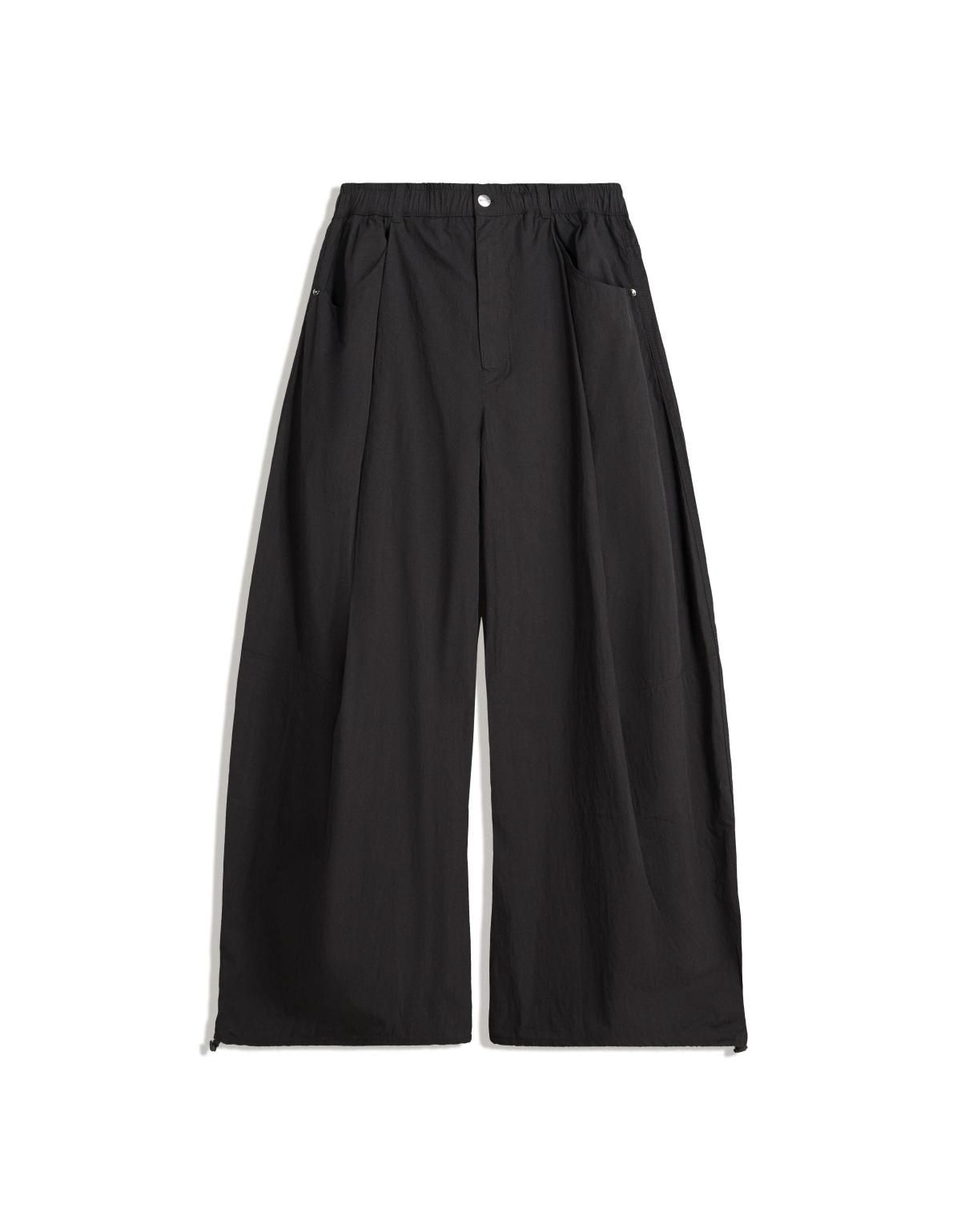 버쉬카 테크니컬 벌룬 와이드 패러슈트 팬츠 5106/741 BLACK - 메인 이미지