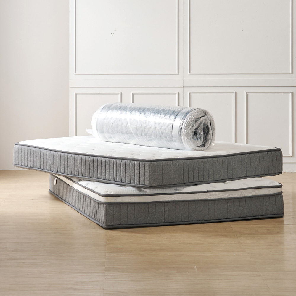 실루나 침대 매트리스 바닥 수면매트 포켓스프링 롤팩 25cm, SS(슈퍼싱글)1100, 미디엄소프트