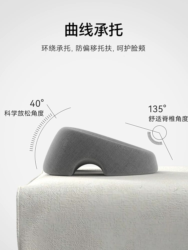 마사지샵 얼굴 베개 홀 쿠션 침대용 미용 안면 특수 업그레이드 버전-그레이 6-12cm - 상세 이미지 2
