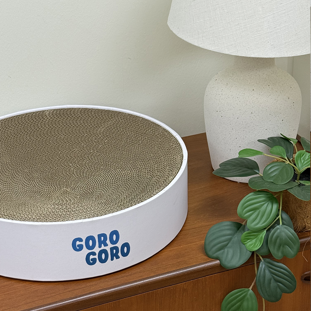 고로고로 고양이 원형 스크래쳐 대형 써클