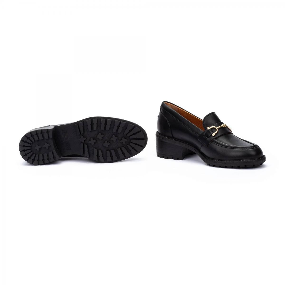 피콜리노스 트렌디 블랙 로우힐 펌프스 MEDINA W0D-3920 BLACK - 상세 이미지 5