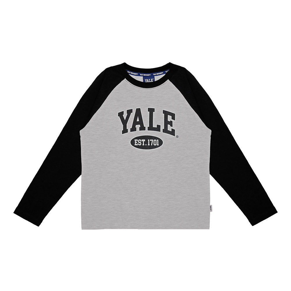 라글란 배색 롱티셔츠_A4F003 - 상세 이미지 4