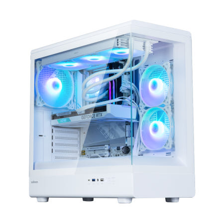 잘만 N30 백사십 PLUS 컴퓨터 PC 케이스 (화이트)