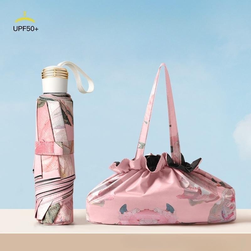 홈쇼핑 우양산 플라워 2겹원단 자외선차단 UPF50+ - 상세 이미지 2
