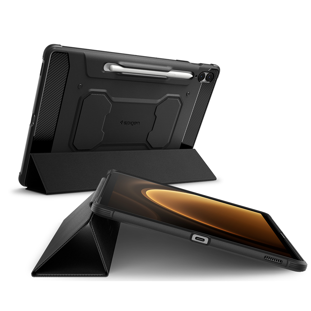 갤럭시탭 케이스 러기드아머프로 블랙, 갤럭시 탭 S9 FE 플러스 - 상세 이미지 4