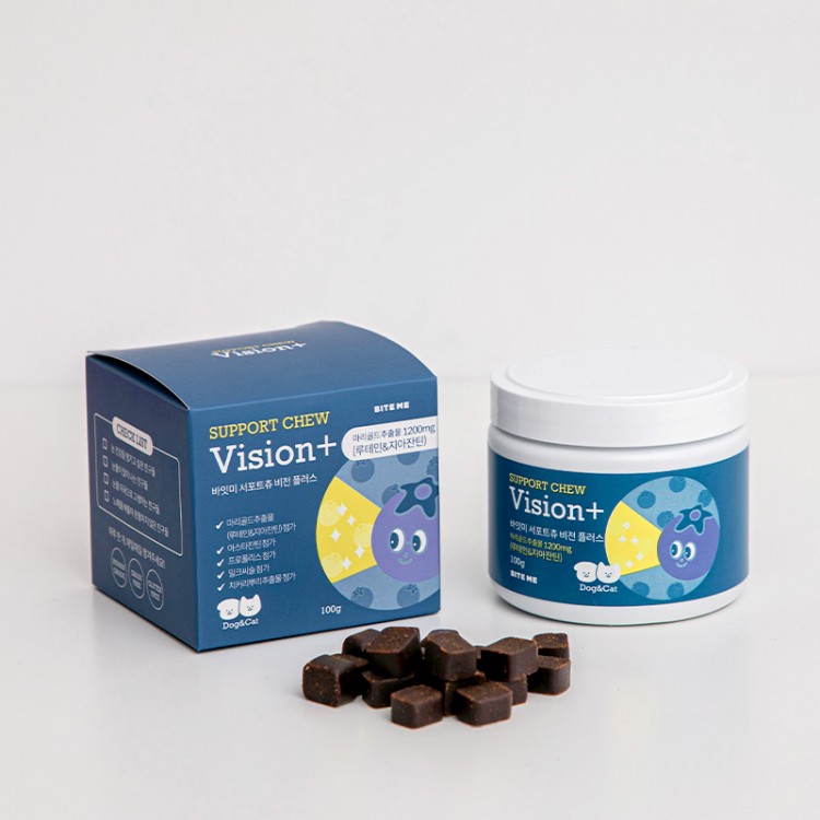 바잇미 서포트츄 비전플러스 눈영양제 눈물 눈물자국 관리