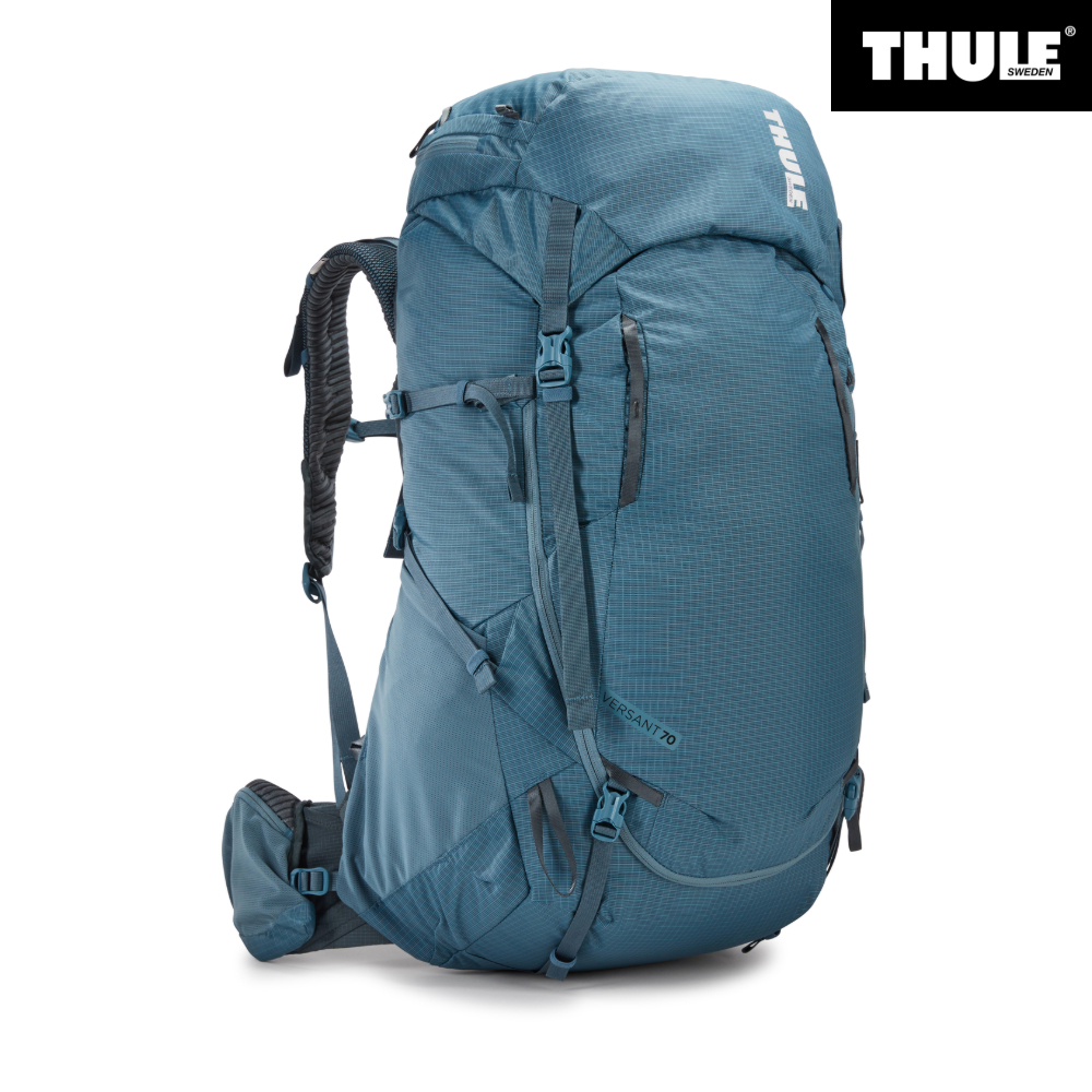 툴레 백패킹배낭 등산배낭 산티아고순례길 가방 버선트 70L, 에게블루
